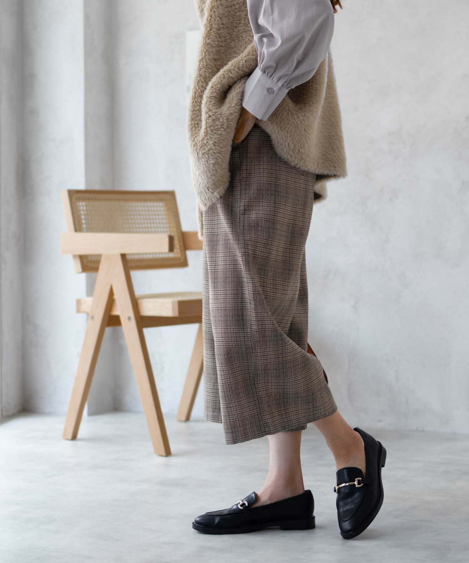 Howdy Marie  TRワイドクロップドパンツ レディース商品サムネイル-2