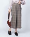 Howdy Marie TRワイドクロップドパンツ レディース