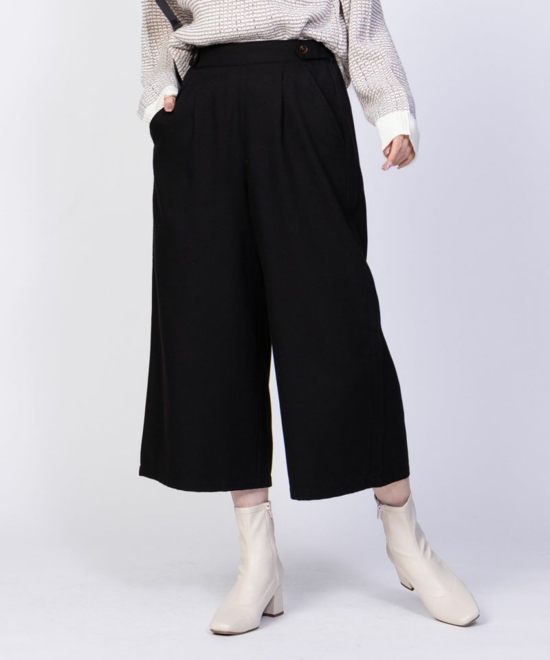 Howdy Marie TRワイドクロップドパンツ レディース商品画像-9