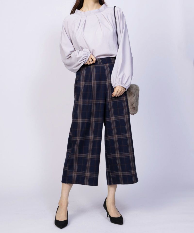 Howdy Marie TRワイドクロップドパンツ レディース商品画像-13