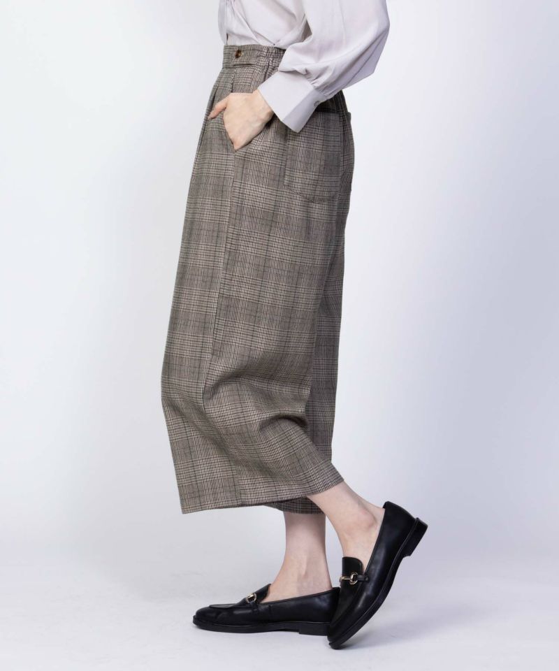 Howdy Marie TRワイドクロップドパンツ レディース商品画像-14