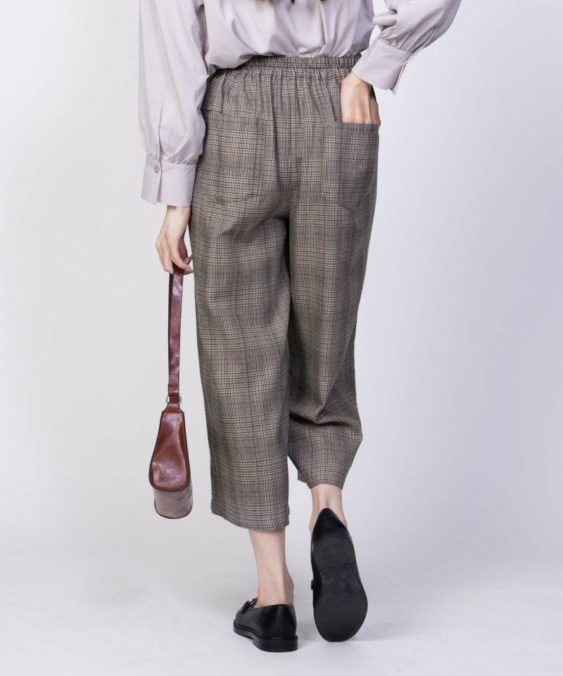 Howdy Marie TRワイドクロップドパンツ レディース商品画像-15