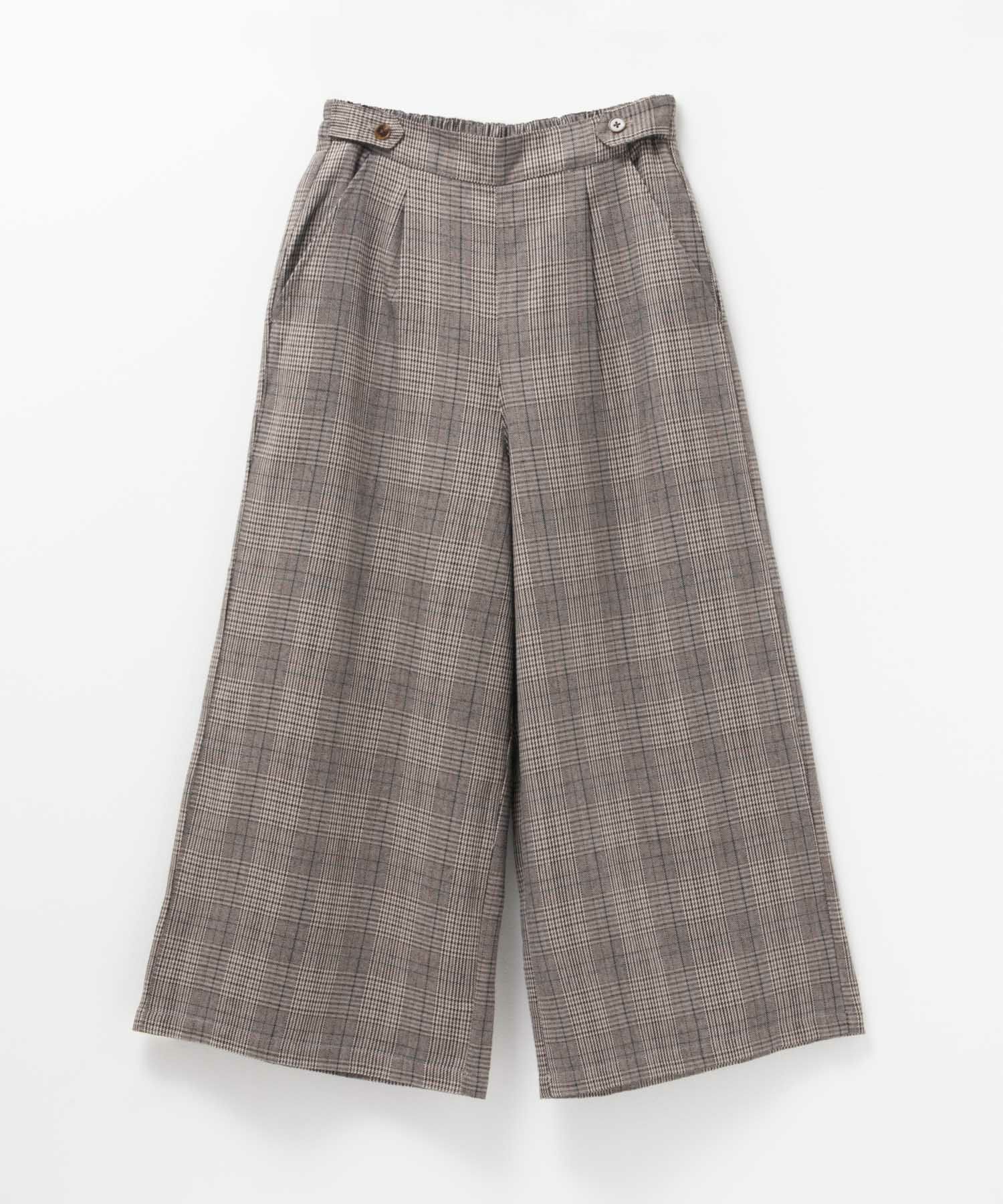 Howdy Marie TRワイドクロップドパンツ レディース