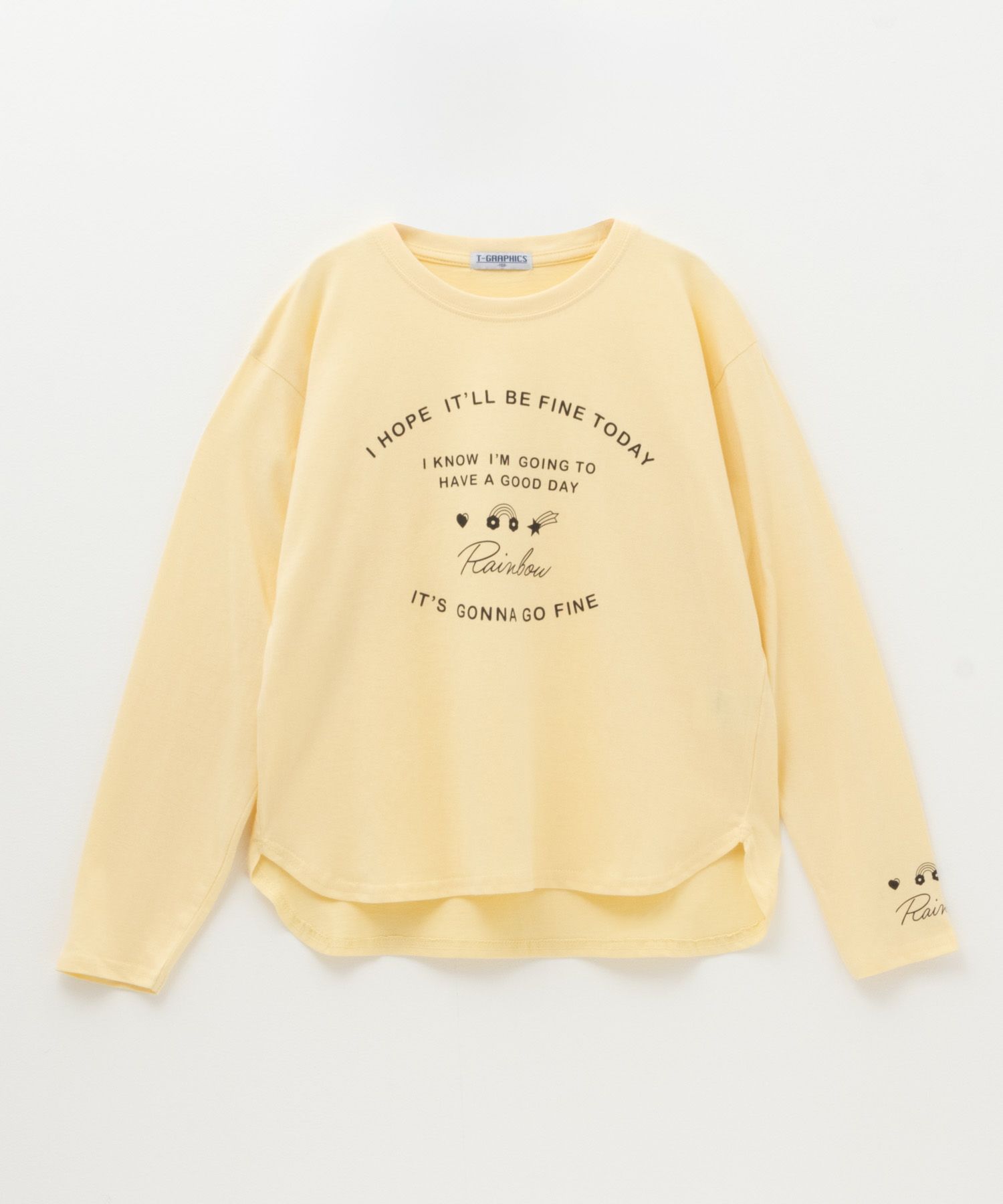 T-GRAPHICS ラウンドFINETシャツ キッズ ネコポス 対応商品