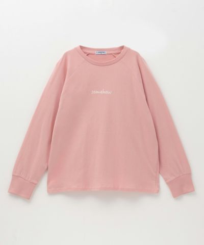 T-GRAPHICS  ラグランロゴ長袖Tシャツ キッズ ネコポス 対応商品