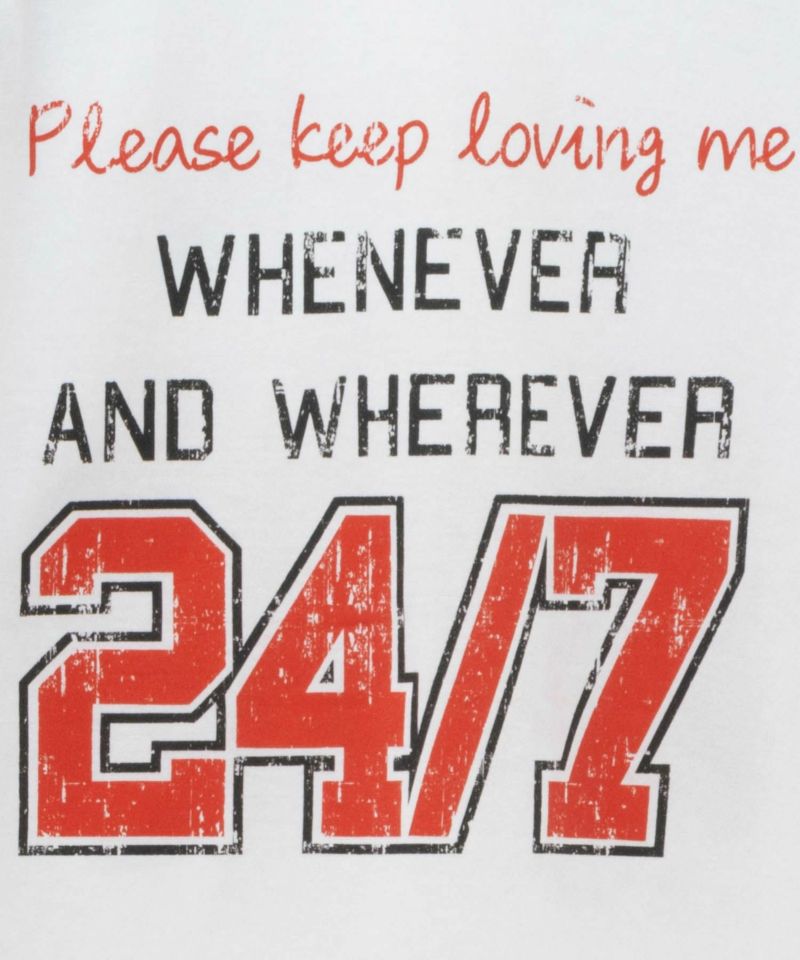 T-GRAPHICS  かすれラグラン長袖Tシャツ キッズ メール便 対応商品商品画像-7