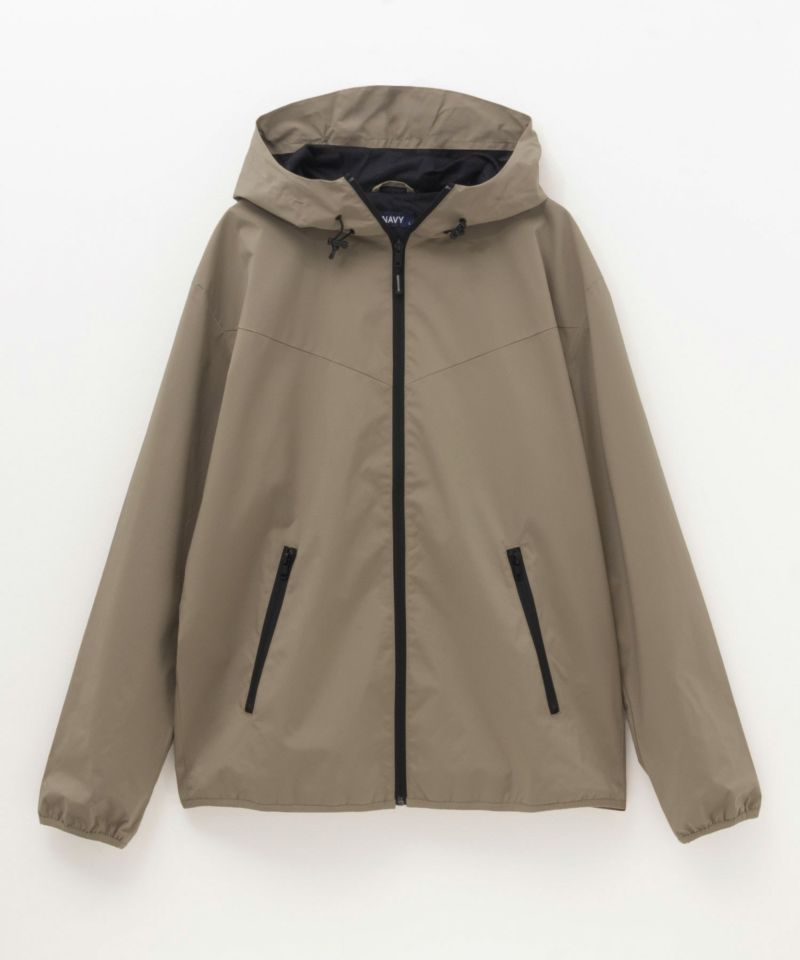 NAVY  SOLOTEX(R)使用 裏メッシュフードジャケット メンズ商品画像-1