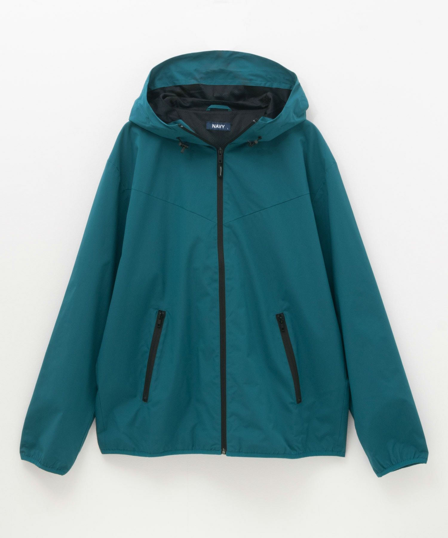 NAVY SOLOTEX(R)使用 裏メッシュフードジャケット メンズ