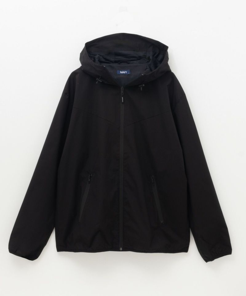 NAVY シャットアウター SOLOTEX(R)使用 裏メッシュフードジャケット メンズ商品画像-7