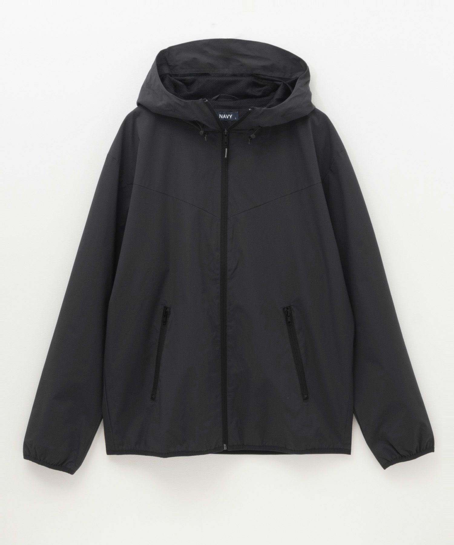 NAVY SOLOTEX(R)使用 裏メッシュフードジャケット メンズ