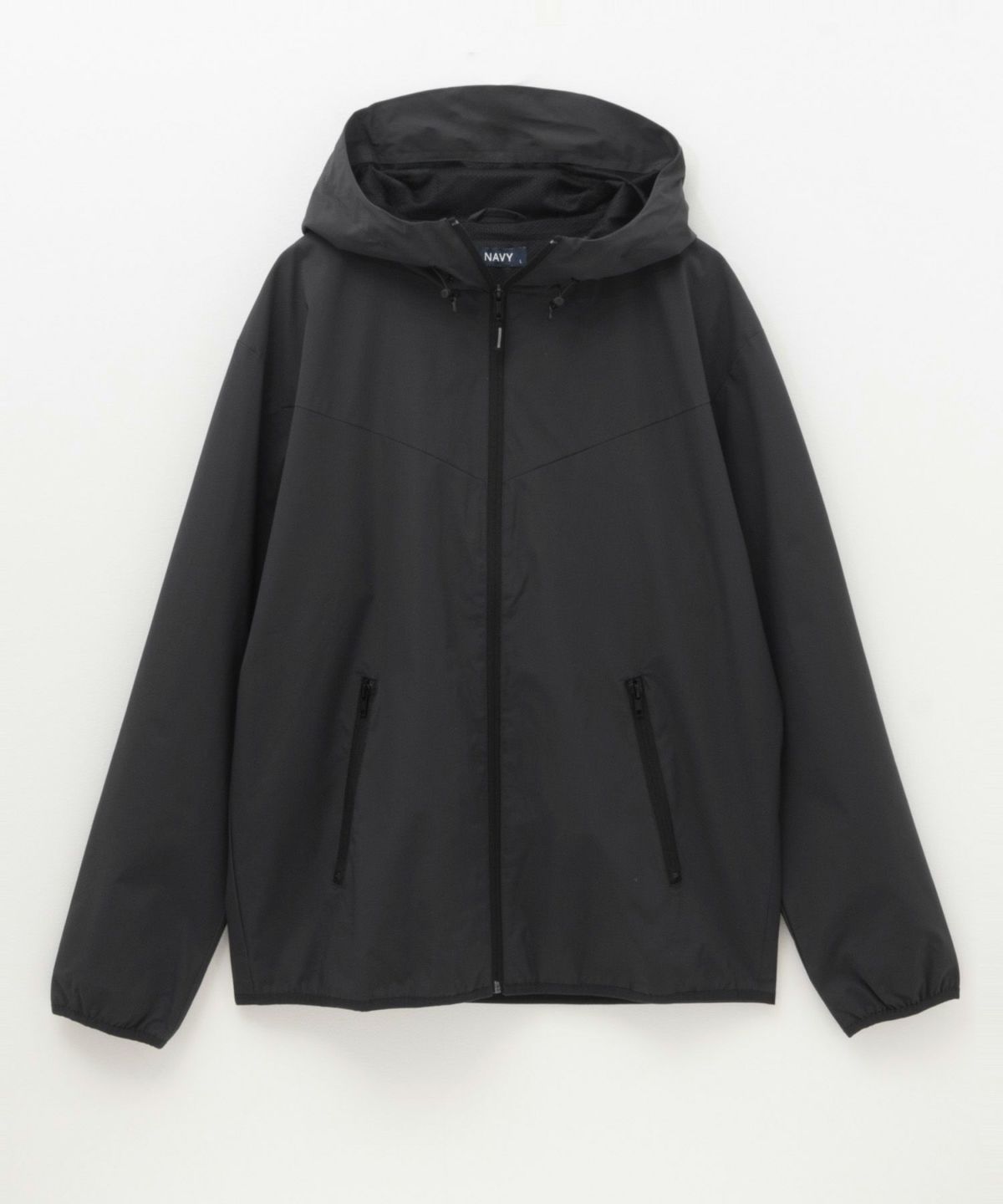 NAVY SOLOTEX(R)使用 裏メッシュフードジャケット メンズ