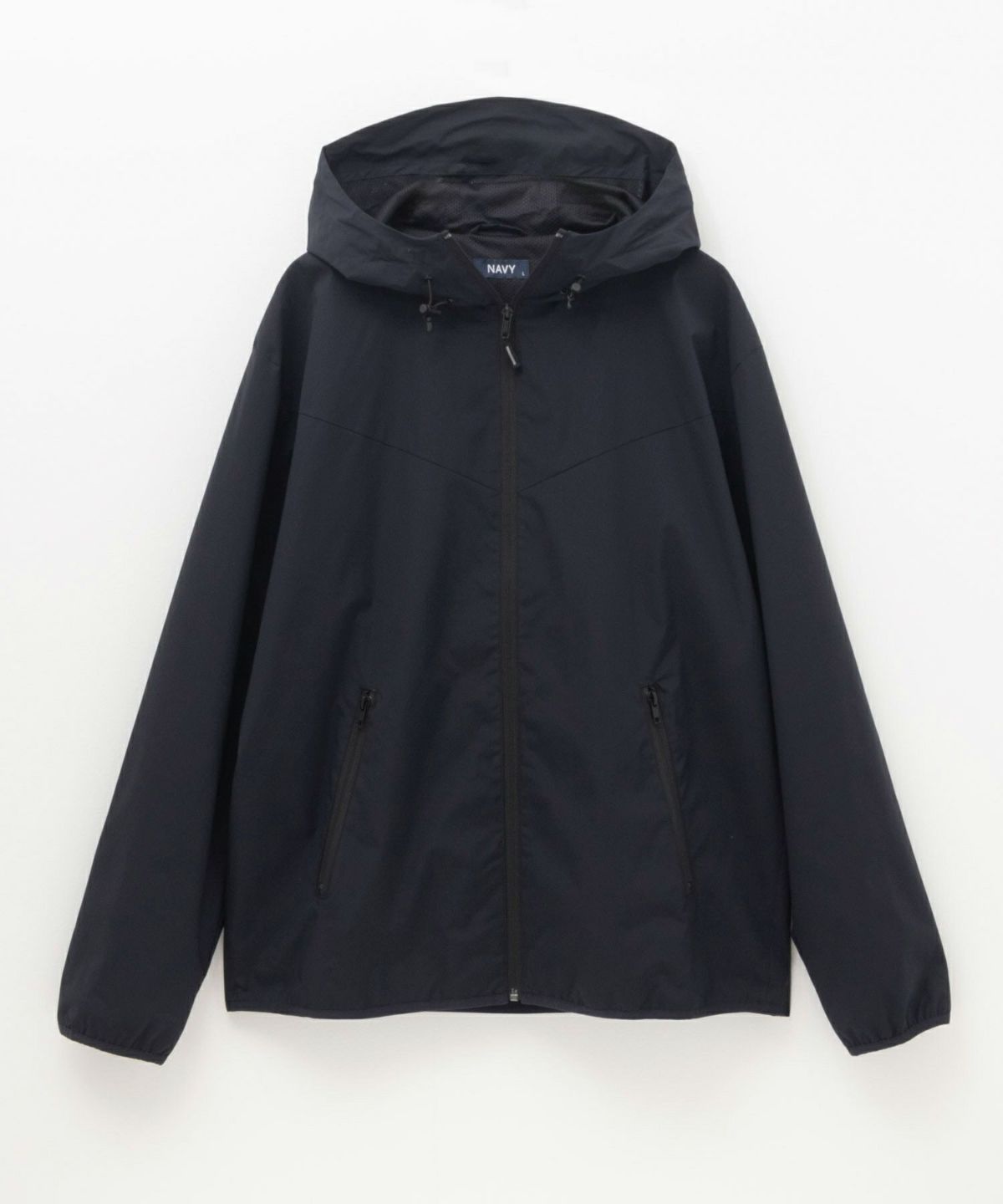 NAVY SOLOTEX(R)使用 裏メッシュフードジャケット メンズ