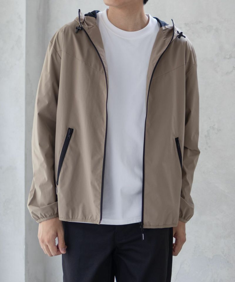 NAVY シャットアウター SOLOTEX(R)使用 裏メッシュフードジャケット メンズ商品画像-16