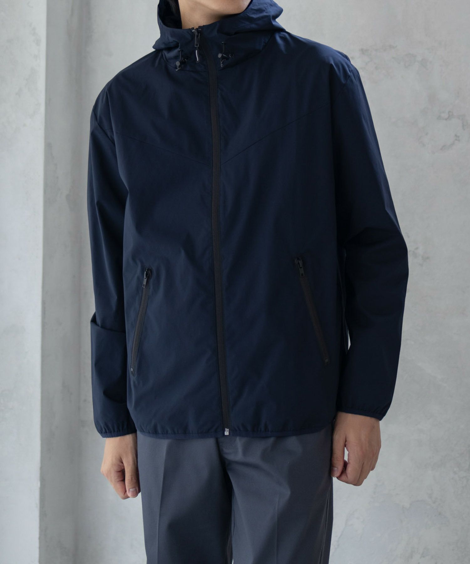 NAVY シャットアウター SOLOTEX(R)使用 裏メッシュフードジャケット メンズ商品サムネイル-29