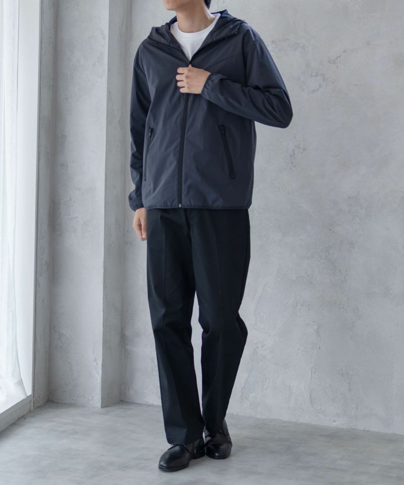 NAVY シャットアウター SOLOTEX(R)使用 裏メッシュフードジャケット メンズ商品画像-31