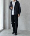 NAVY シャットアウター SOLOTEX(R)使用 裏メッシュフードジャケット メンズ商品サムネイル-32