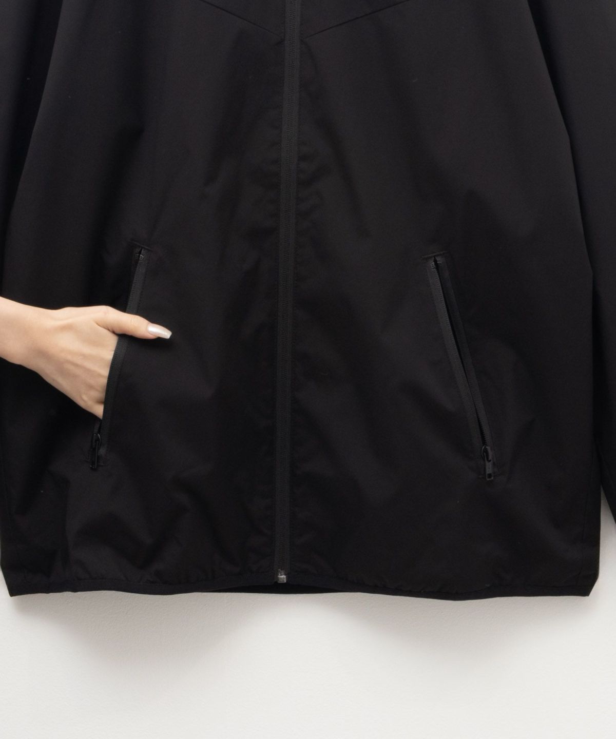 NAVY SOLOTEX(R)使用 裏メッシュフードジャケット メンズ