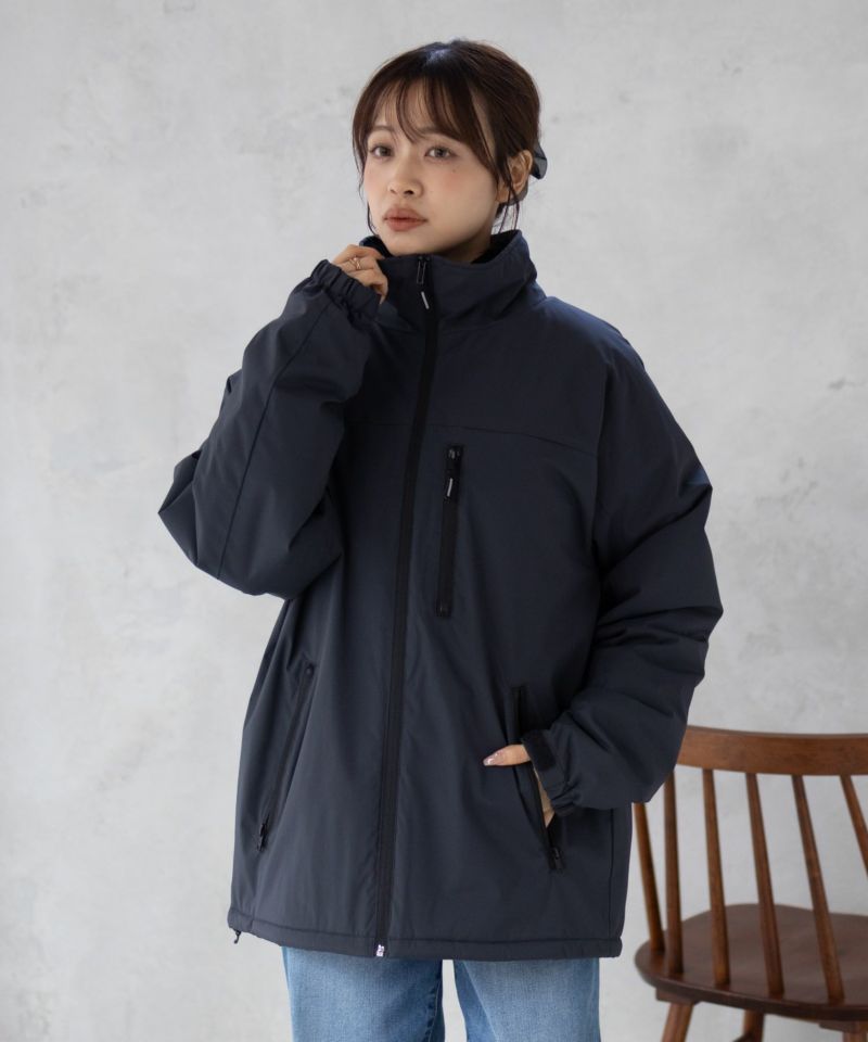 NAVY シャットアウター SOLOTEX(R)使用 裏シャギースタンドジャケット メンズ商品画像-5