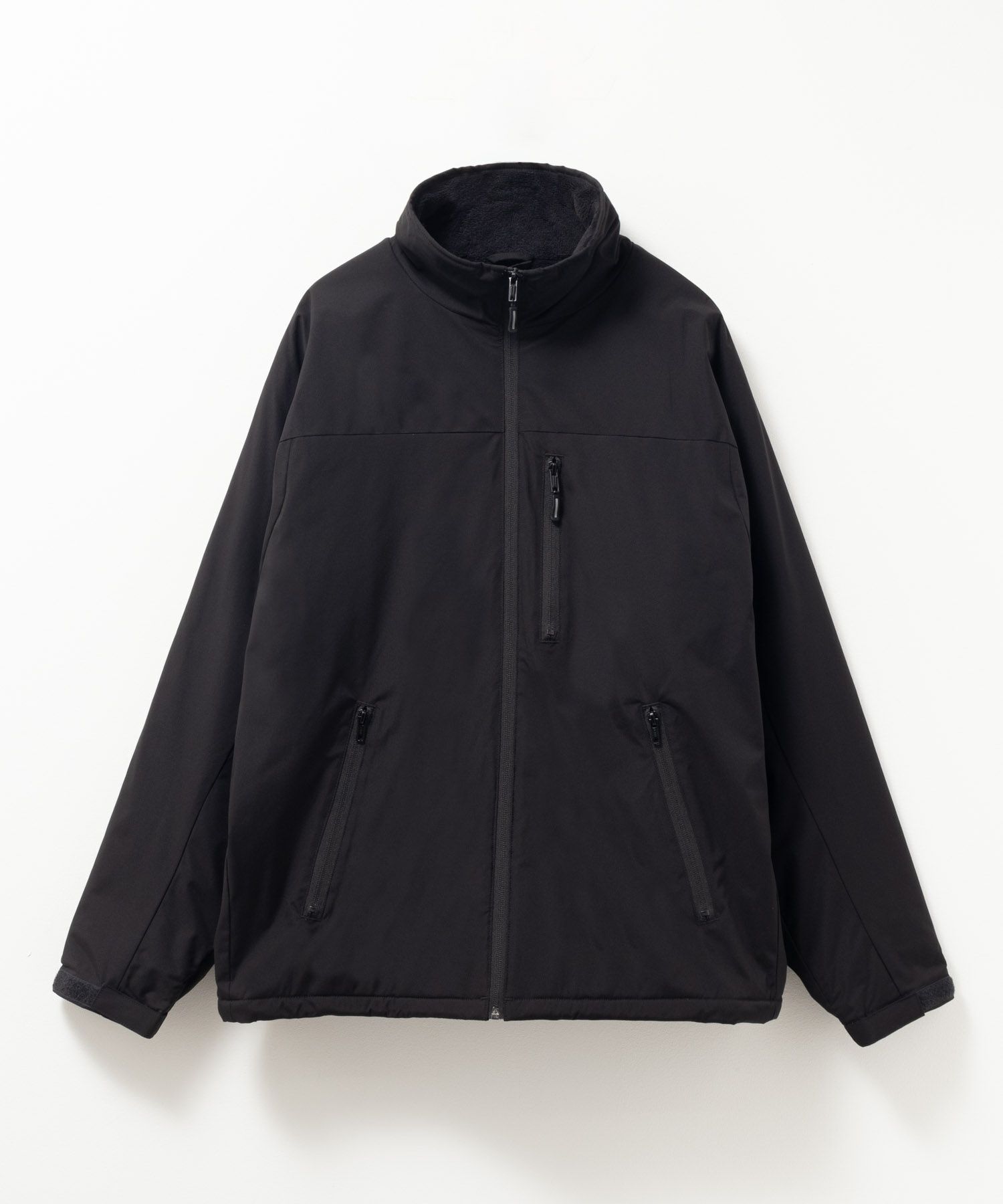 NAVY SOLOTEX(R)使用 裏シャギースタンドジャケット メンズ