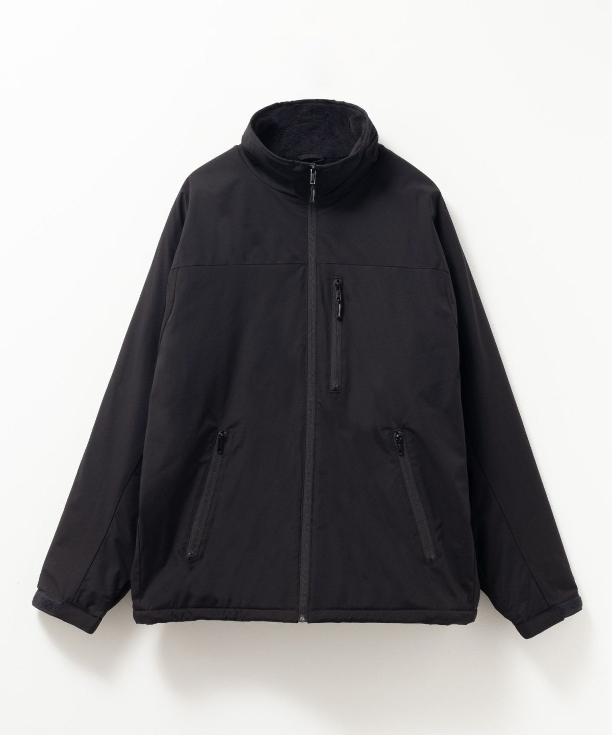 NAVY SOLOTEX(R)使用 裏シャギースタンドジャケット メンズ