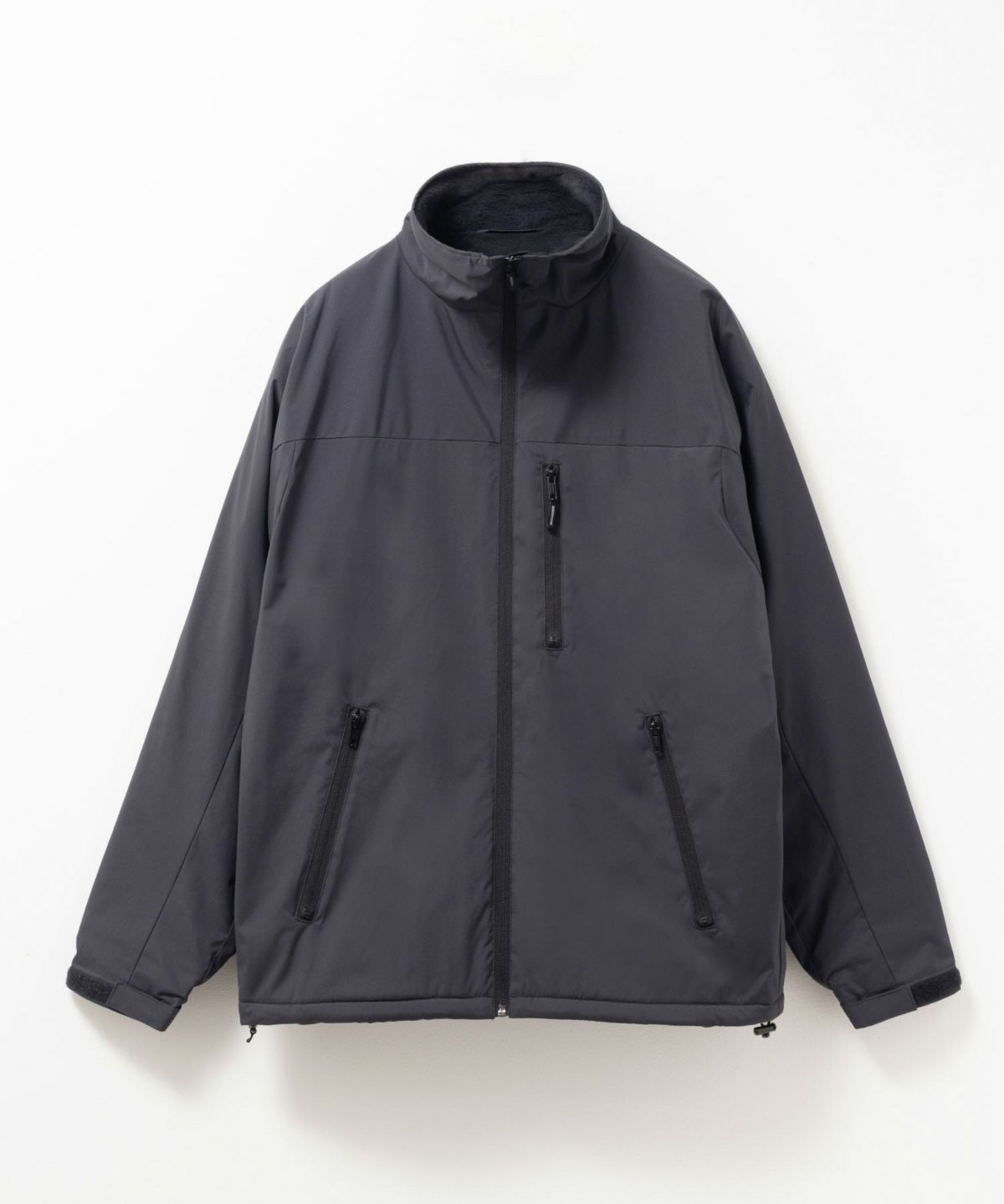 NAVY SOLOTEX(R)使用 裏シャギースタンドジャケット メンズ