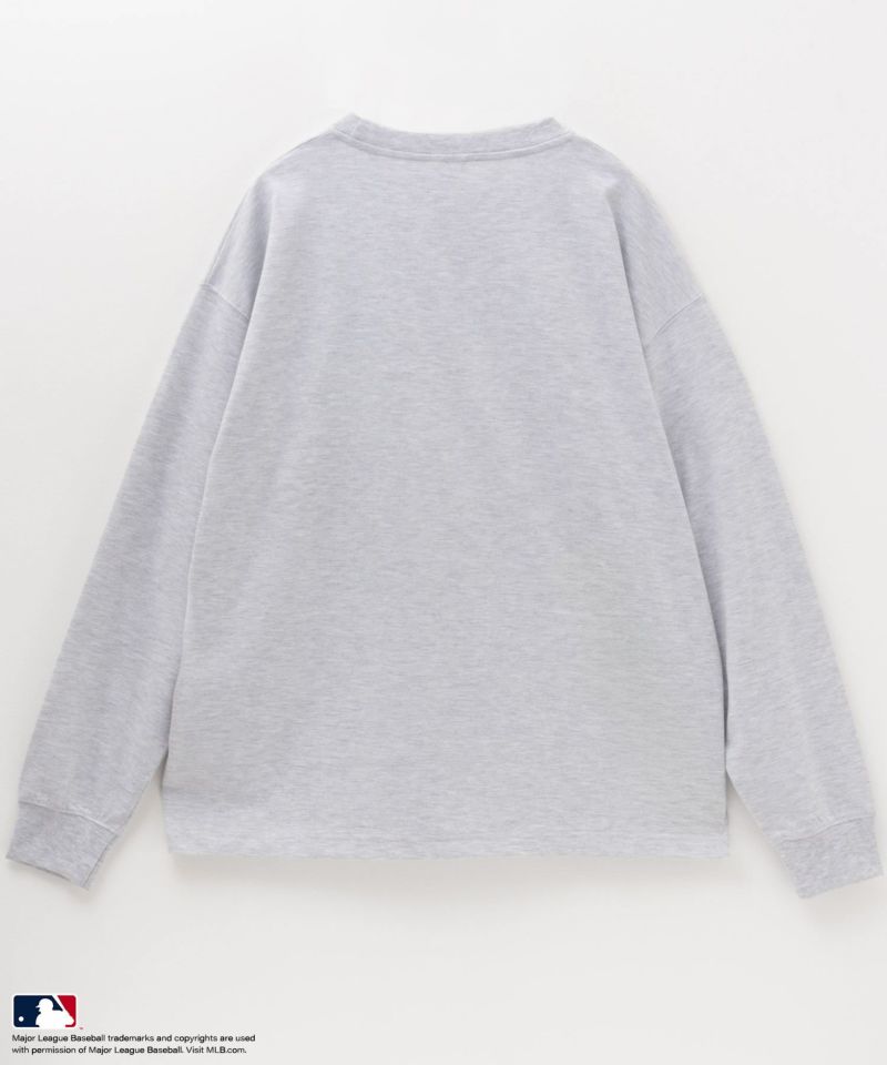 MLB  ワンポイント刺繍ロングスリーブTシャツ メンズ商品画像-5