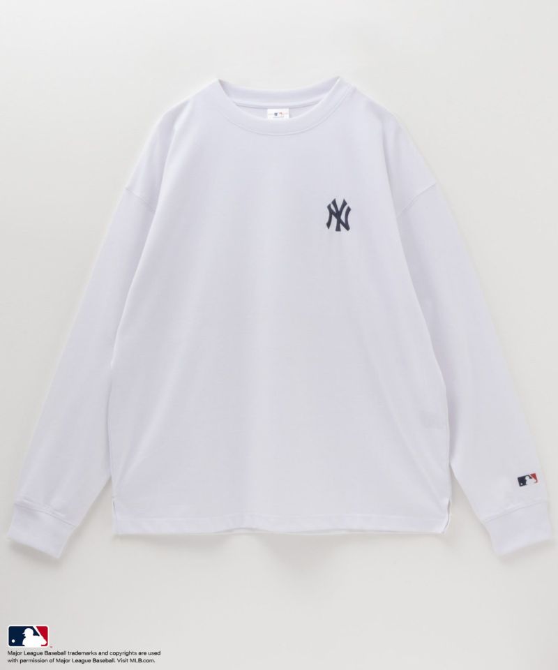 MLB  ワンポイント刺繍ロングスリーブTシャツ メンズ商品画像-6