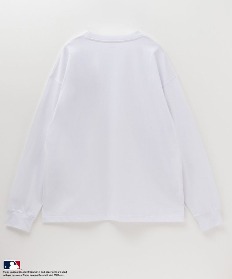MLB  ワンポイント刺繍ロングスリーブTシャツ メンズ商品画像-7