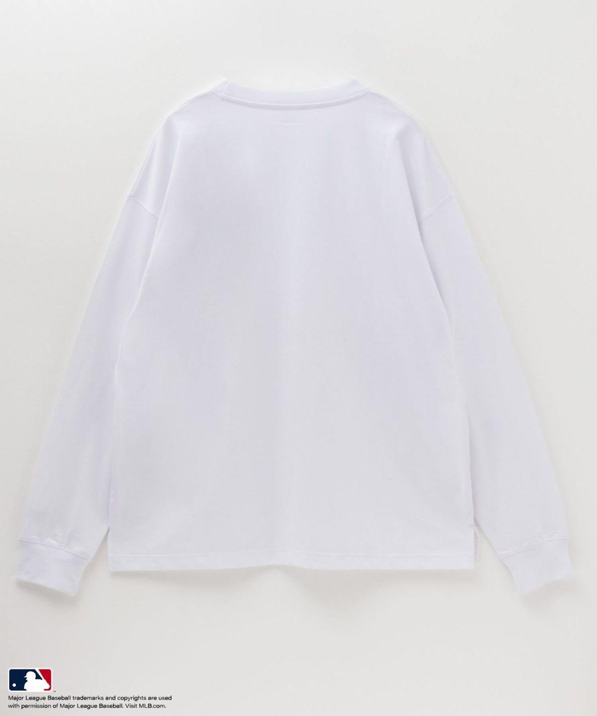 MLB ワンポイント刺繍ロングスリーブTシャツ メンズ
