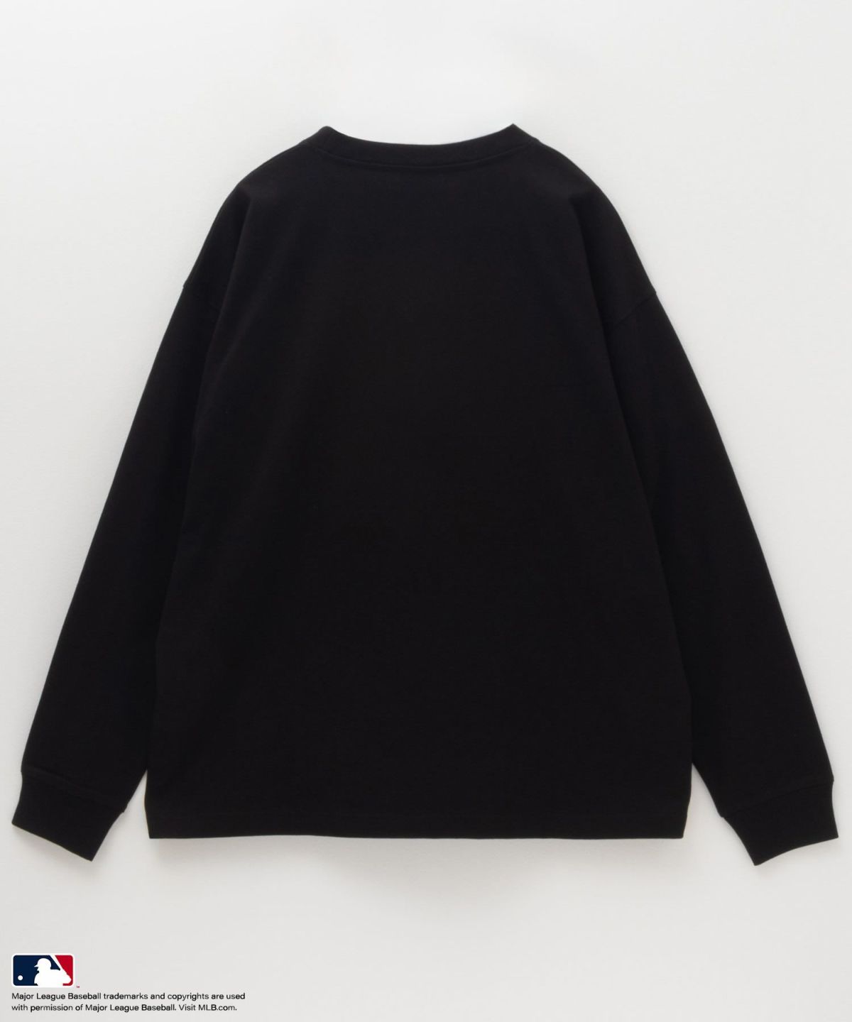 MLB ワンポイント刺繍ロングスリーブTシャツ メンズ