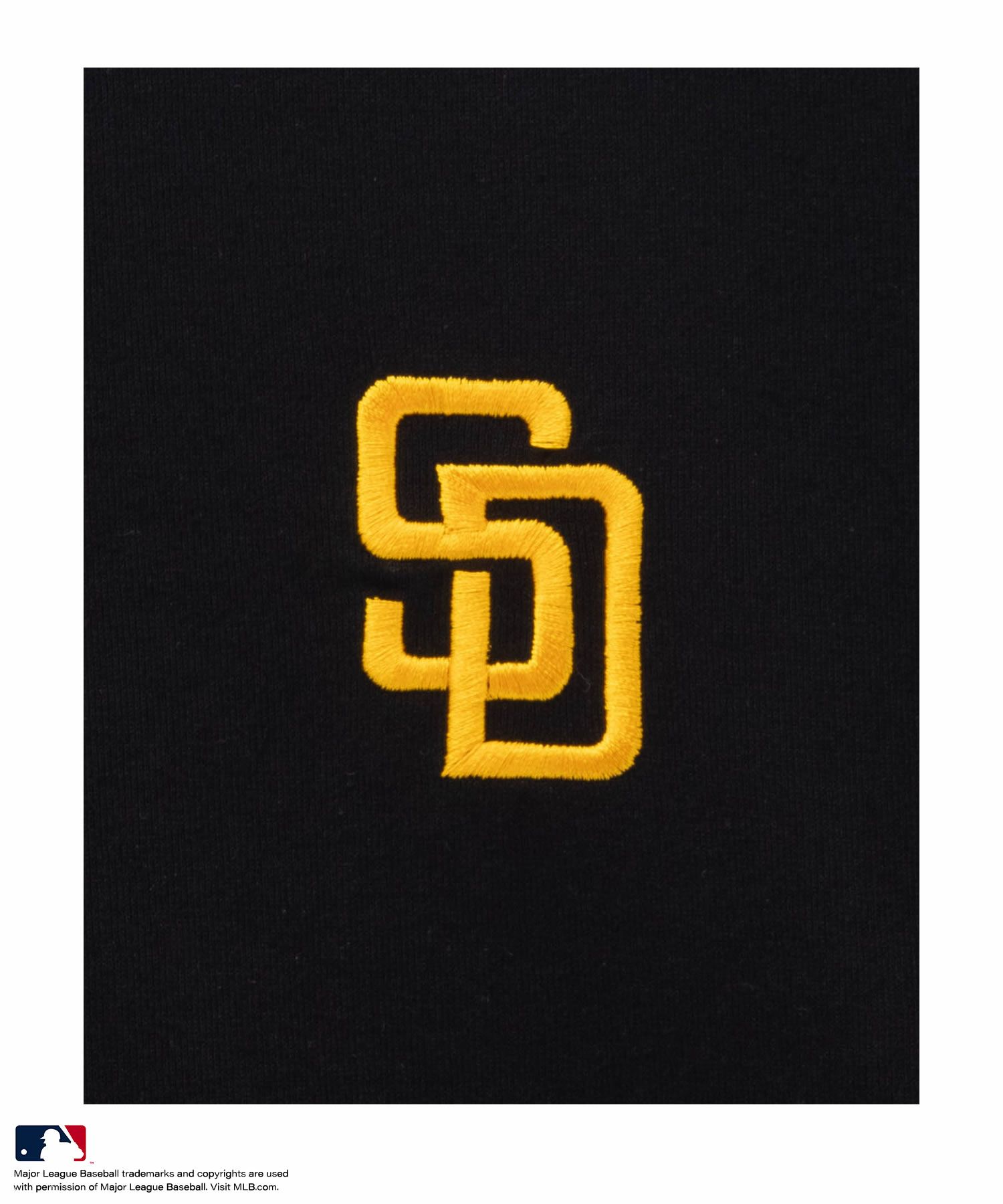 MLB ワンポイント刺繍ロングスリーブTシャツ メンズ