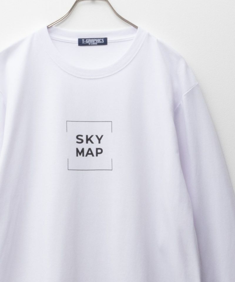 T-GRAPHICS  ロゴプリント長袖Tシャツ メンズ商品画像-1