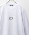 T-GRAPHICS ロゴプリント長袖Tシャツ メンズ