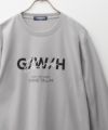 T-GRAPHICS ロゴプリント長袖Tシャツ メンズ