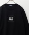 T-GRAPHICS ロゴプリント長袖Tシャツ メンズ
