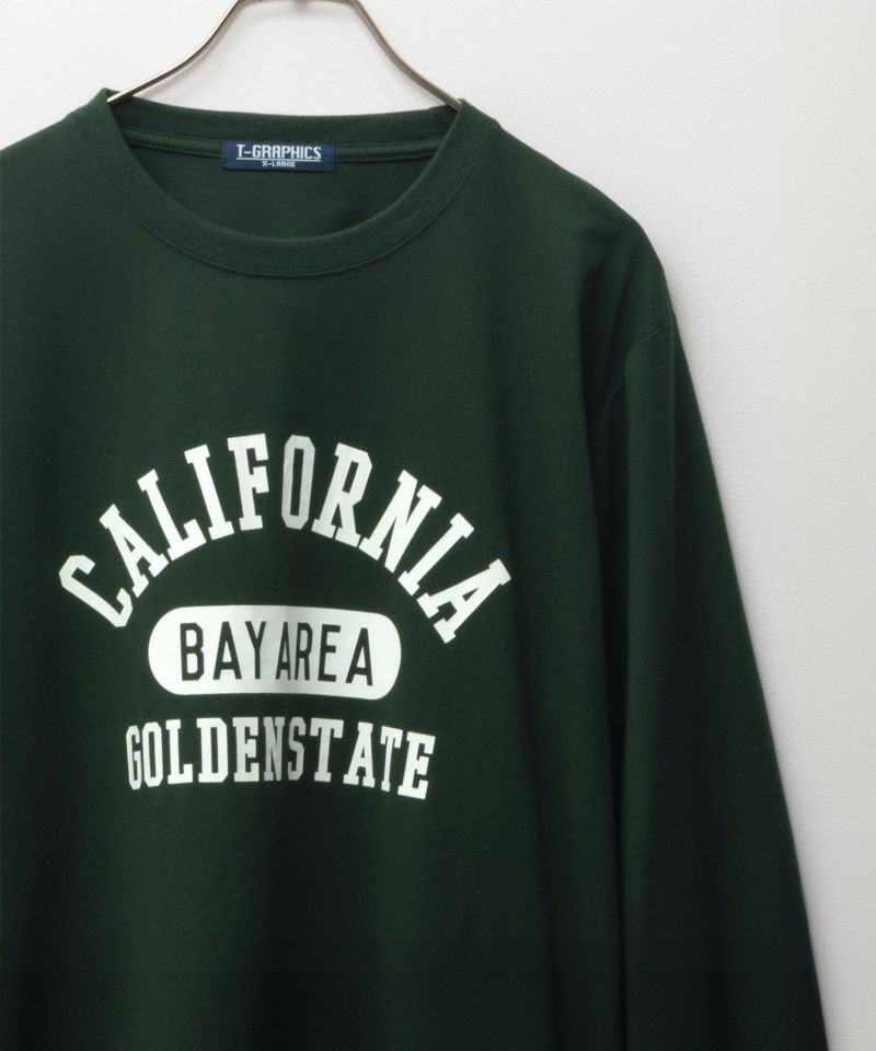 T-GRAPHICS  カレッジプリント長袖Tシャツ メンズ商品画像-3