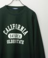 T-GRAPHICS カレッジプリント長袖Tシャツ メンズ
