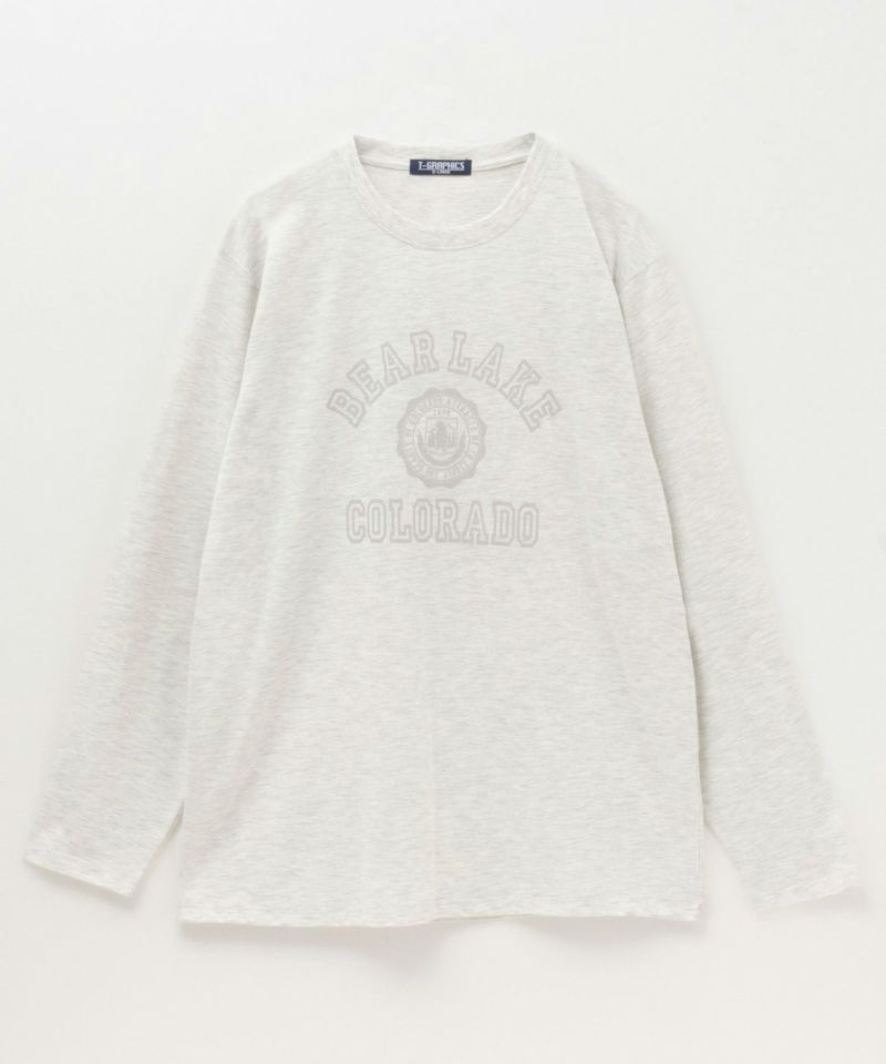 T-GRAPHICS  カレッジプリント長袖Tシャツ メンズ商品画像-11