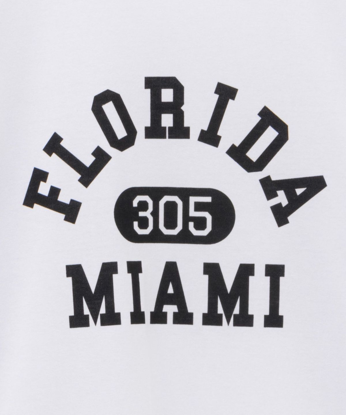 T-GRAPHICS カレッジプリント長袖Tシャツ メンズ