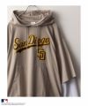 MLB フェイクレイヤードTシャツパーカー メンズ