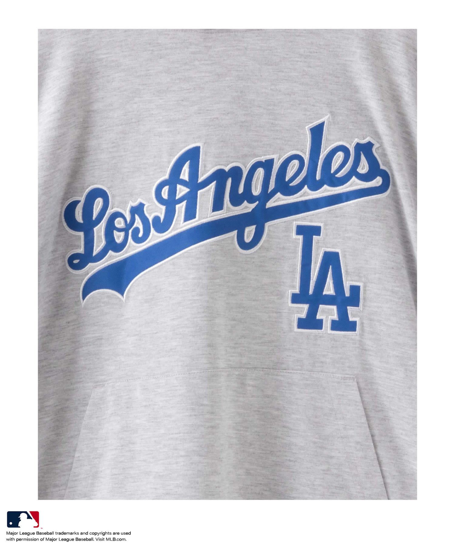 MLB フェイクレイヤードTシャツパーカー メンズ
