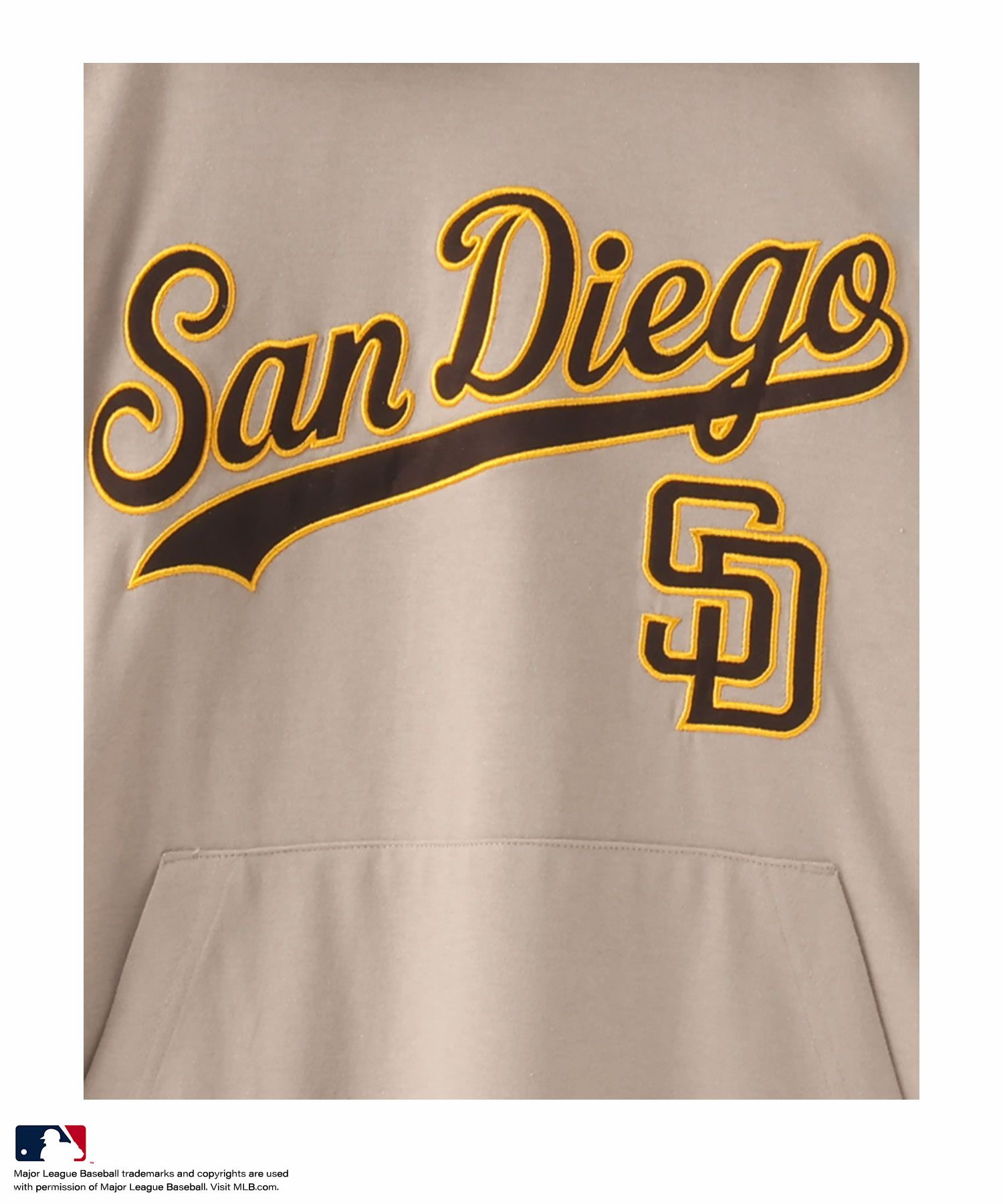MLB フェイクレイヤードTシャツパーカー メンズ