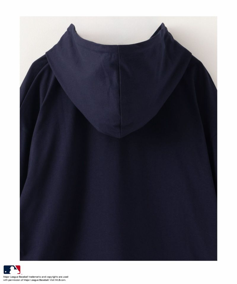 MLB  フェイクレイヤードTシャツパーカー メンズ商品画像-15