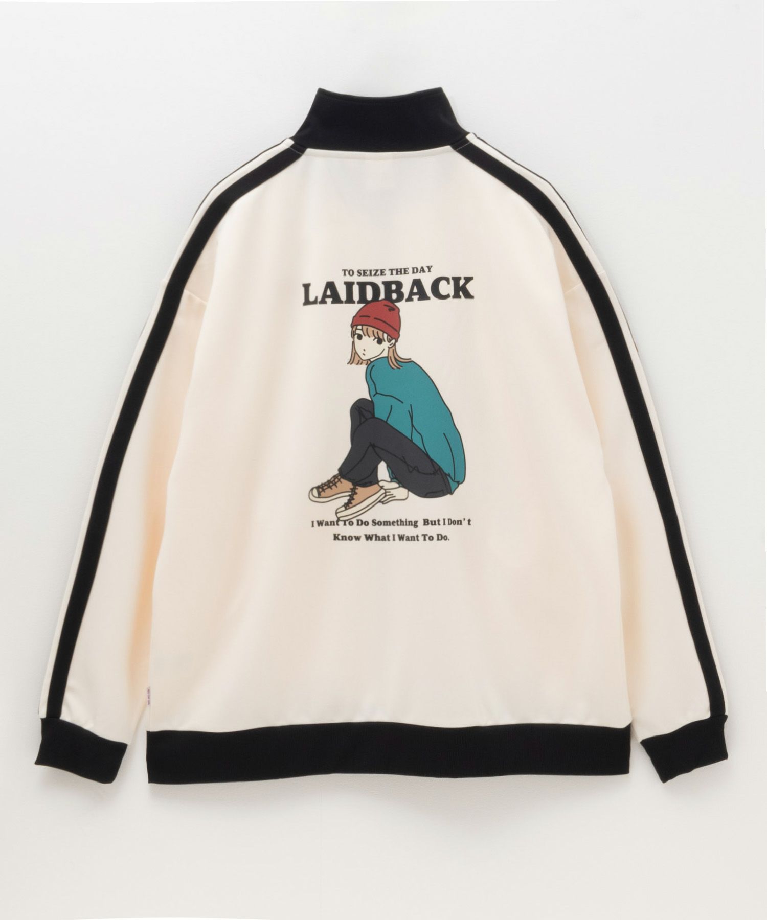 RED CAP GIRL ジャージ/バックプリント トラックジャケット メンズ