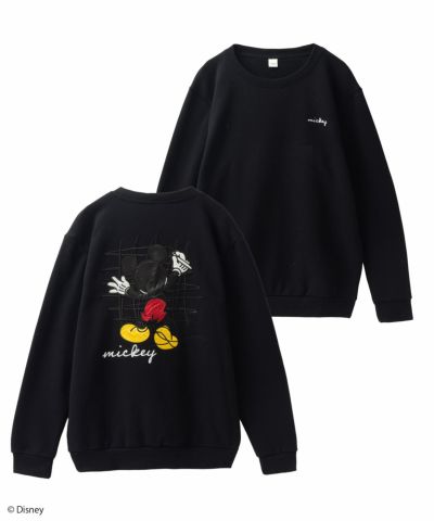 Disney / バックサテントレーナー メンズ
