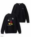 Disney / バックサテントレーナー メンズ