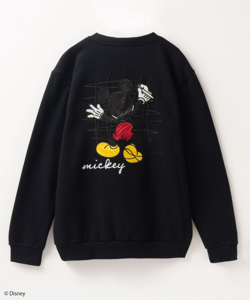 Disney / バックサテントレーナー メンズ Disney / バックサテントレーナー メンズ