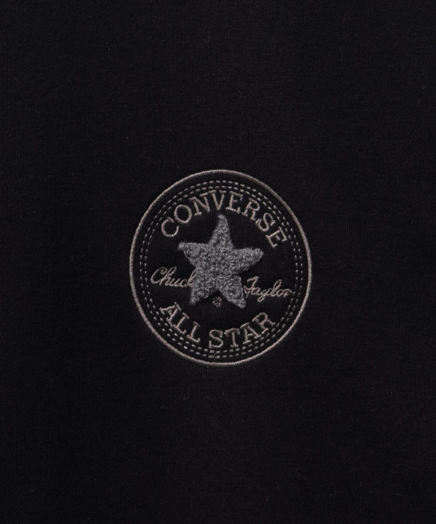 CONVERSE ワンポイントサガラ刺繍クルートレーナー メンズ