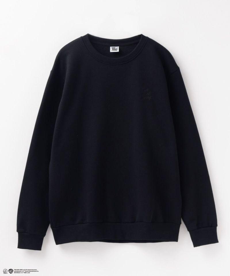 Tom and Jerry バック合皮アップリケトレーナー メンズ商品画像-3