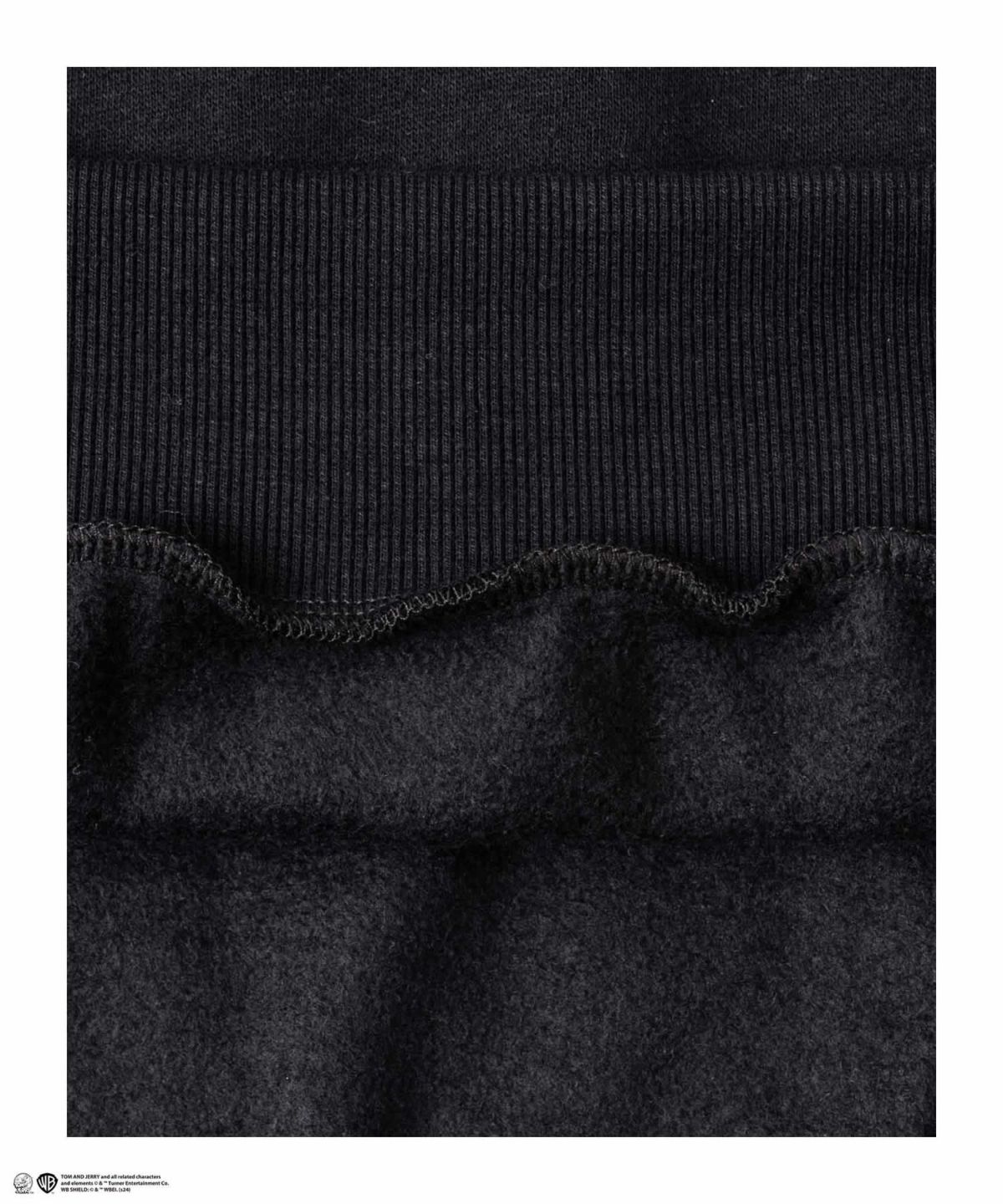 Tom and Jerry バック合皮アップリケトレーナー メンズ